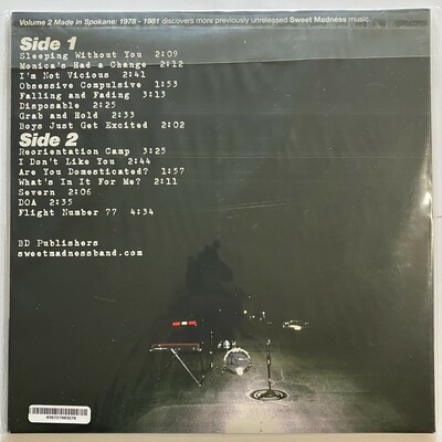 Sweet madness - made in spokane 1978 - 1981 volume 2 (new lp with hype stickers - variant cause and next exit members)