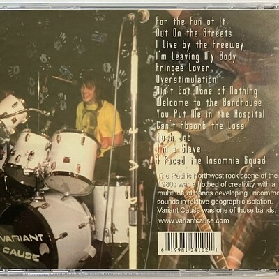 Variant cause - excavating variant cause 1980s pacific northwest volume 2 (new cd from spokane/seattle band - sweet madness, next exit, tko)
