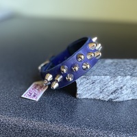 ON-SALE: Premade Blue 2-1-2 Disorder Short British Cone Cuff - Thumbnail 1