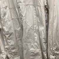 Anrealage ivory patchwork shirt - Thumbnail 2