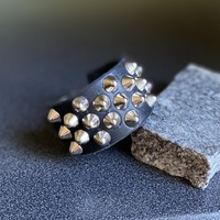 ON-SALE: Premade 3-2-3 Standard British Studs Wristband - Thumbnail 5
