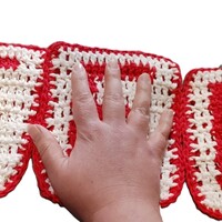 Personalized Crochet Initial Coaster – Custom Letter Gift - Thumbnail 4