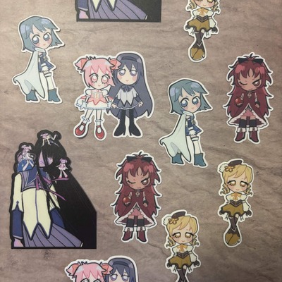 Madoka magica stickers
