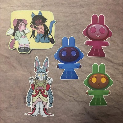 Original character stickers