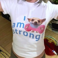I AM STRONG PUPPY/KITTEN TEE - Thumbnail 1
