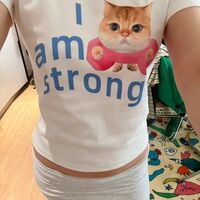 I AM STRONG PUPPY/KITTEN TEE - Thumbnail 2