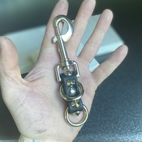 Double-Ring lil standard cones Keyring Fob - Thumbnail 3