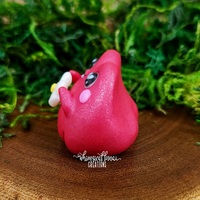Red Frog w/White Flower - Thumbnail 1