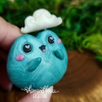 Teal Frog w/Cloud - Thumbnail 5