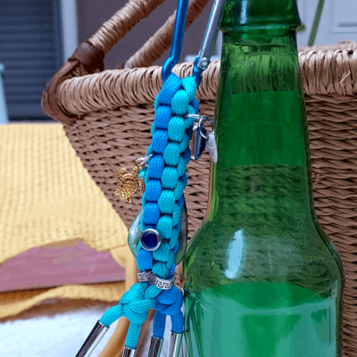 Waves bag charm