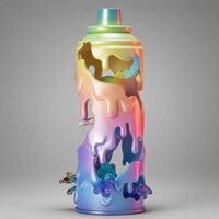 Art Toy by Sank Toys: Shape-Spray Can – Expression / Colorful - Thumbnail 6