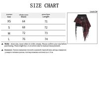 Plaid Lace Stitching Comfortable Dark Dress - Thumbnail 6