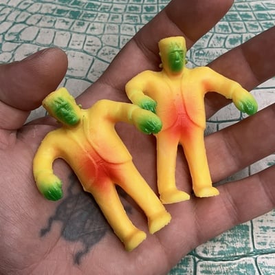  rubber palmer frankenstein bootleg with gumball style paint 