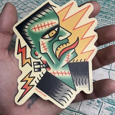 Frankenstein sticker