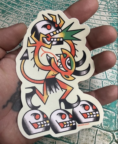 Devil’s Dance Sticker