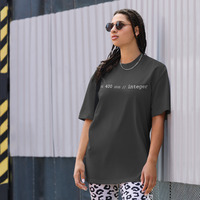 Binary State Oversized Tee - Thumbnail 3