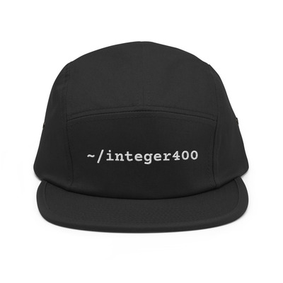 Path Embroidered Hat