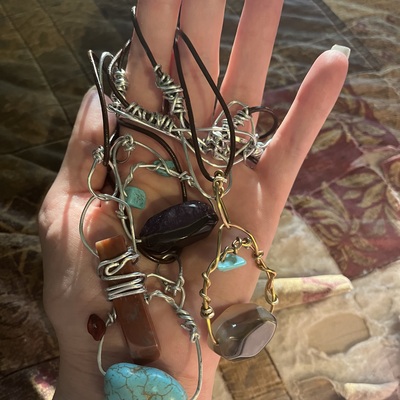 Crystal jewelry grab bag