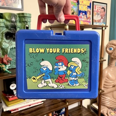 Blue friends lunchbox