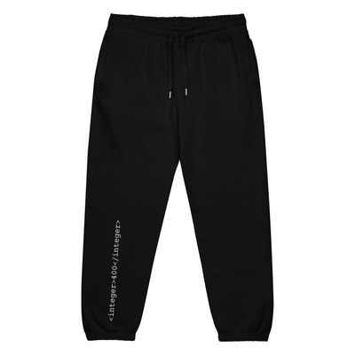 Integer Tag Sweatpants
