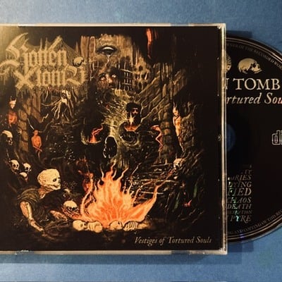 Rotten tomb - vestiges of tortured souls (cd)