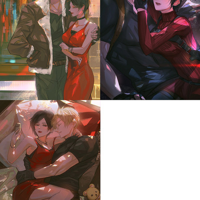 Re4 a4 prints - leon ada - Thumbnail 3