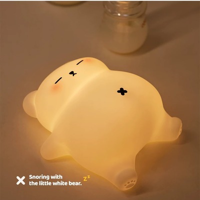Snoring bear night light