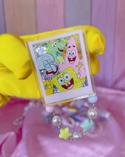 SpongeBob Pastel Glitter Pin