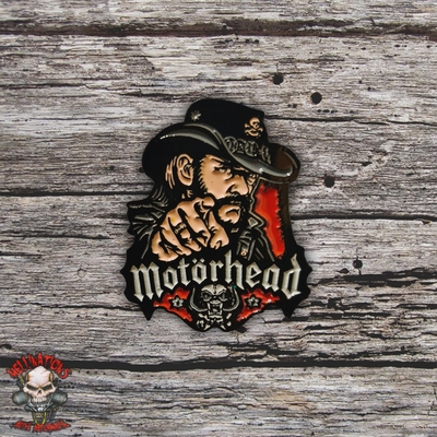 Lemmy motÖrhead enamel pin - Thumbnail 1