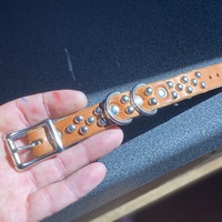 D-Rings & Dome studs wristband  - Thumbnail 7