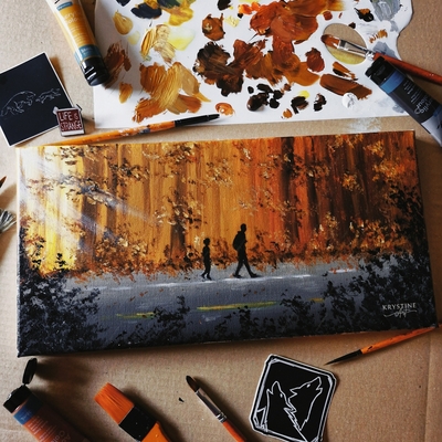 Original painting - life is strange 