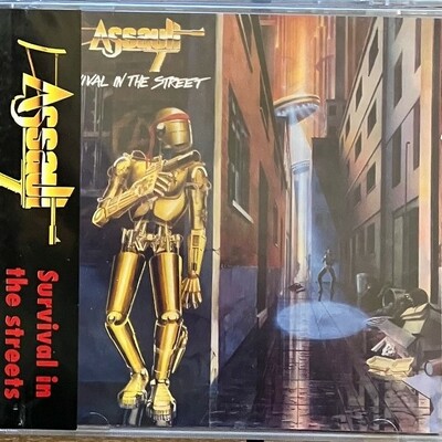 Assault - survival in the street (new expanded reissue cd with bonus tracks from vancouver canada 80s metal band)