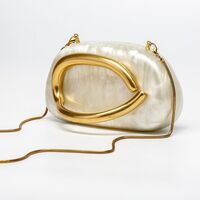 Shell Acrylic Bag Fashion Wedding Evening Handbag - Thumbnail 2