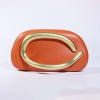 Irregular Shell PU Bag Fashion Wedding Banquet Handbag - Thumbnail 4