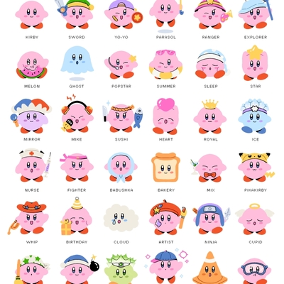 Large Print: Kirby Maxi