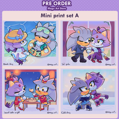 Silvaze mini print sets