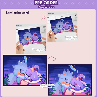 Tanabata lenticular print