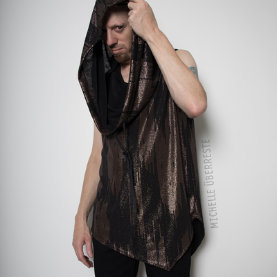 "nuclear decay" hooded shirt - Thumbnail 1