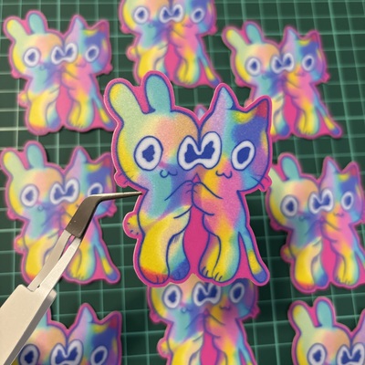 Devotion sticker