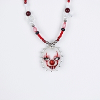 Handmade 'IT' clown doll face necklace - Thumbnail 2
