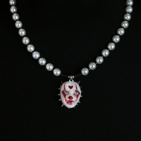 Handmade cutie 'IT' clown doll face - Thumbnail 1