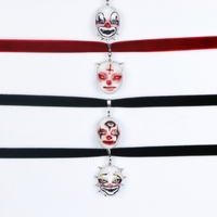 Handmade clown dollface choker - Thumbnail 1