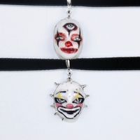 Handmade clown dollface choker - Thumbnail 6