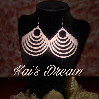 Radiant layered hoop statement earrings