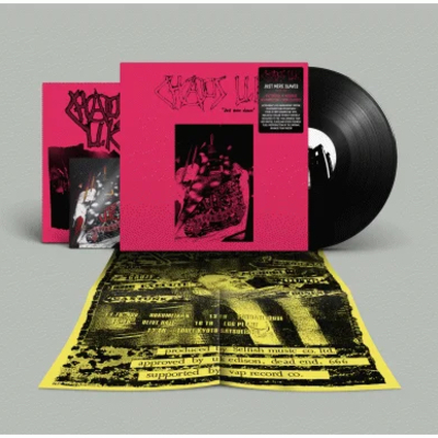 Chaos uk- just mere slaves lp 