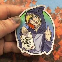 AI slop bores me sticker - Thumbnail 1