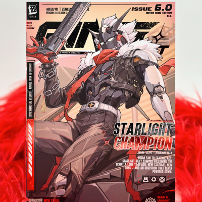 Starlight billy foiled print + uv spot (official commission)