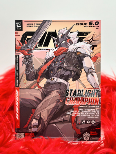 Starlight Billy foiled print + UV spot (official commission)