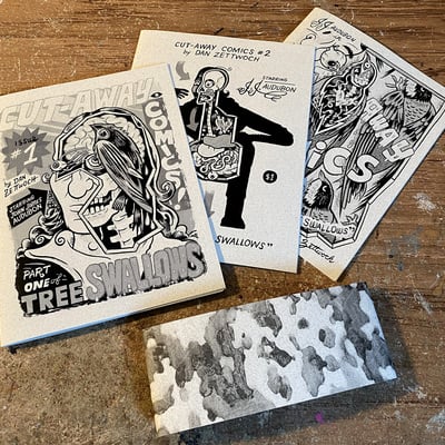 Cut-away comics: tree swallows bundle