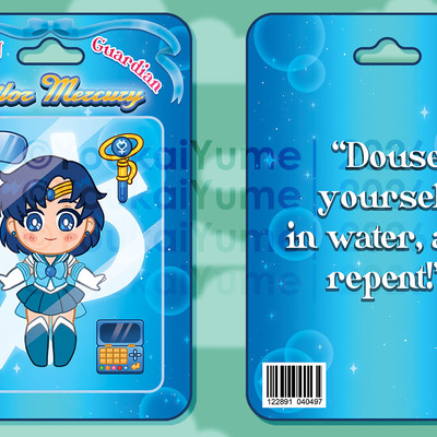 Mercury guardian toybox keychain - Thumbnail 2